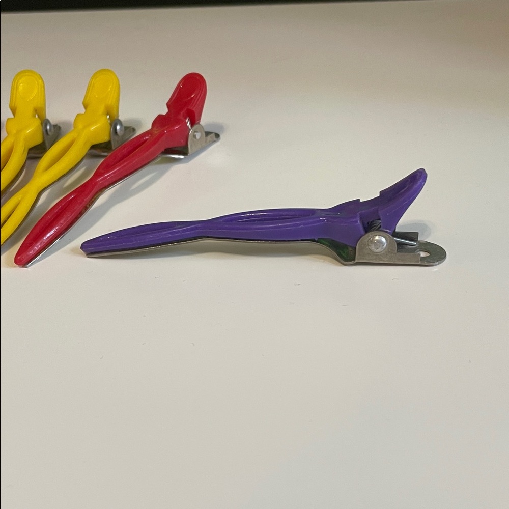 Colorful Hair Clips Set - Picture 2 of 3